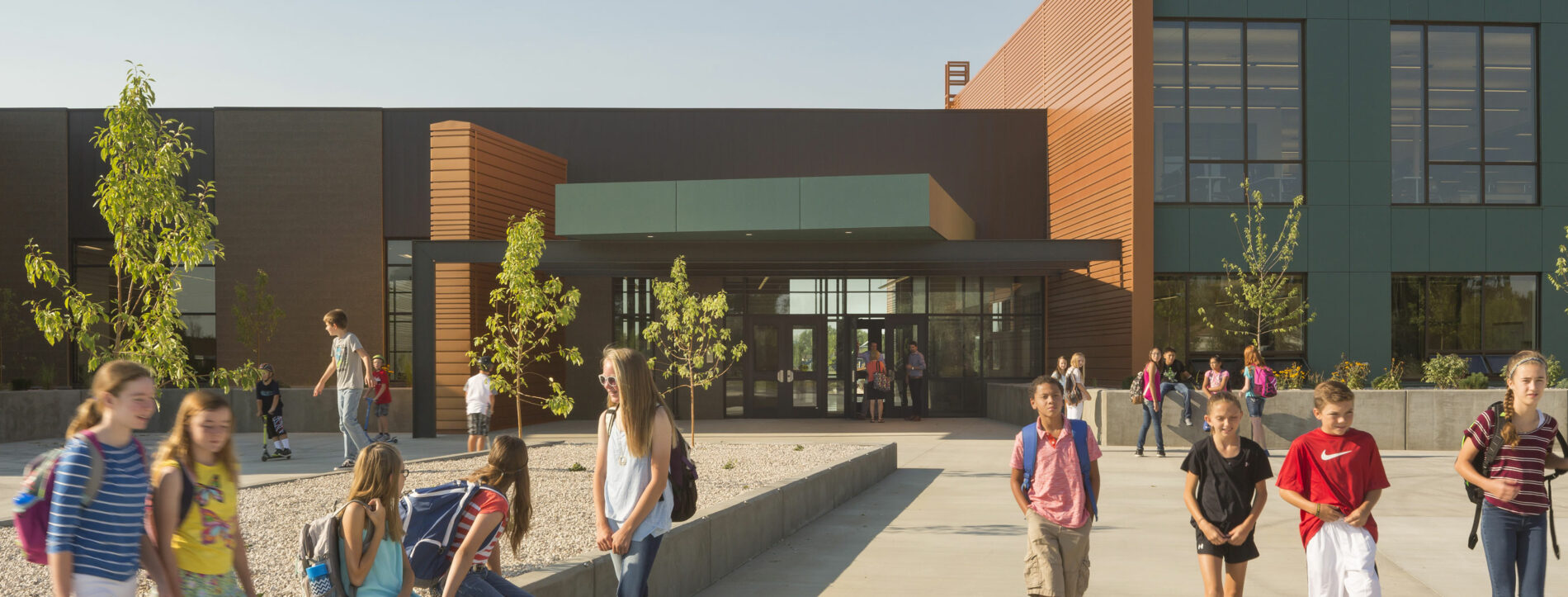 Chanen Medicine Crow Middle School - Chanen Construction